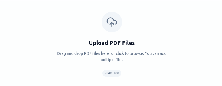 Upload PDF